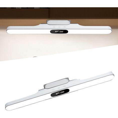 Lampe LED pour placard, 40 cm de long, magnétique, 3 modes d'éclairage, intensité variable en continu, pour sous-meuble, idéale pour la maison, le bureau ou la chambre d'étudiant. (1/5)