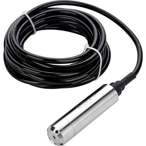 Wasserstandssensor 0–5 m – 24 V DC Stromversorgung – 4–20 mA Ausgang – Edelstahl 316 – Wasserdichtes Kabel für sicheren Einsatz (1/5)