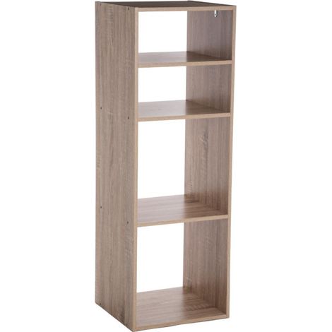 Étagère 4 Cases "Mix N Modul" 34cm Naturel (1/5)