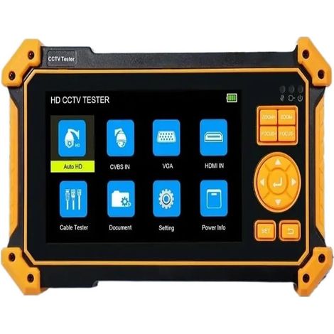 Testeur de caméra CCTV 4K 8MP AHD CVI TVI CVBS testeur de caméra IP écran HD Moniteur vidéo 5.4 Pouces IPS écran Tactile Outil de Test IPC(HD-3100 Plus) (1/5)