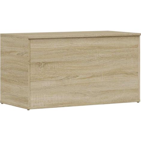 Maison Exclusive - Baúl de almacenaje madera contrachapada color