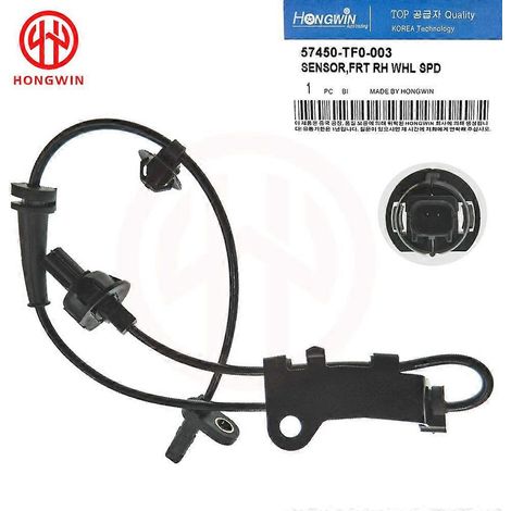 Capteur ABS de vitesse de roue avant/arrière gauche/droite pour Honda CR-Z Fit Insight 57450-TF0-003 57475-TF0-013 57470-TF0-013 57455-TF0-003 (Avant droit) (1/5)