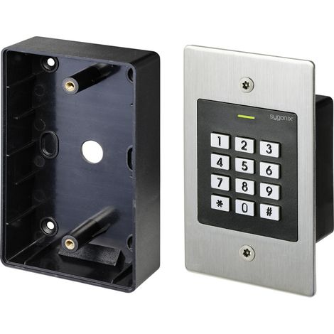 Sygonix SY-4760956 Code-Tastatur mit RFID Unterputz  12 V/DC, 18 V/DC IP66