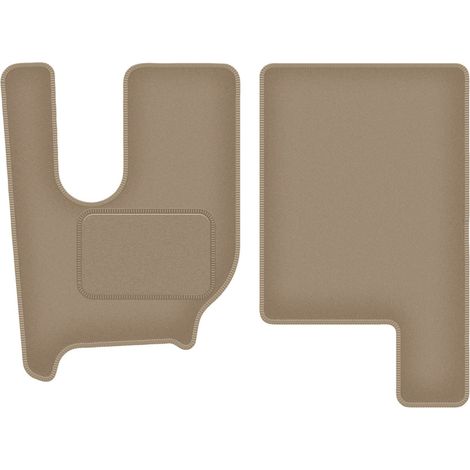 Velours-Fußmatten für: Renault T-Truck (ab 2013), beige