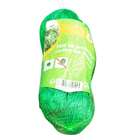 Rete per uccelli Toivize - PE verde 5x10 m - Resistente e riutilizzabile per giardini, alberi da frutto e orti, protezione di lunga durata (1/3)