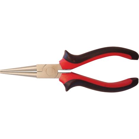 Pinza Becchi Tondi Curvi 160 mm in Acciaio per Elettricista Masidef