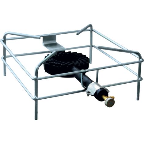 FORNELLONE A GAS 'FOX' cm 40 x 40 - bruciatore 8,5 kw  - PALUMBO