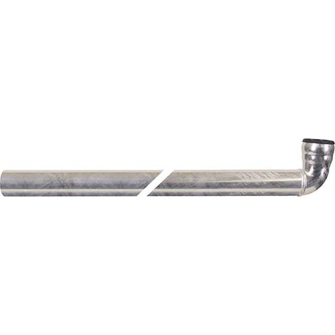 Loro-X-Winkelbogen 505O DN40/90 Gr.zu Wanddurchführung 1000mm (1/3)