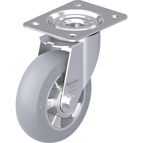 Roulette pivotante BLICKLE tole acier LE-ALES 150K-SG diam.-roue 150mm