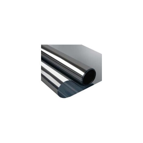 Lámina antirreflejos para ventanas, lámina tipo espejo, lámina unidireccional para ventanas, reduce el calor, reduce los rayos UV, protege la privacidad para ventanas de oficinas, hogares y tiendas, 6