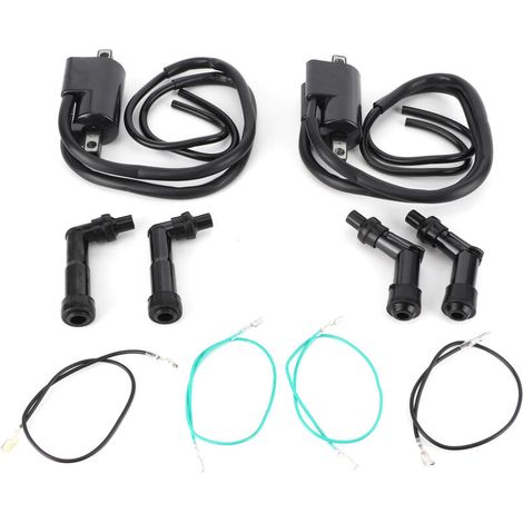 Zündspule + Zündkerzenstecker 30510-333-013 für Honda CB350F CB400F CB500 CB550.