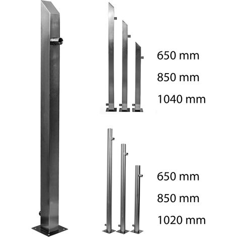 Köhko Wassersäule 650 mm aus Edelstahl V2A Wasserzapfstelle Gartenzapfstelle 45022-065 (1/5)
