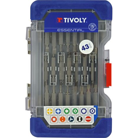 Tivoly • Ranger box 43 pz. inserti lunghi (1/4)