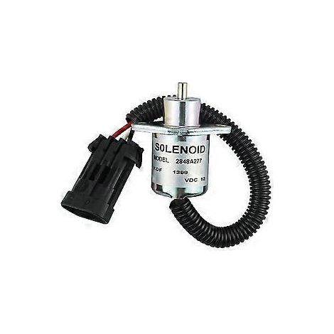 2848A278 Kraftstoffabsperrventil, Absperrmagnetventil 12 V für 246 216 226 UB704 Motor (1/4)