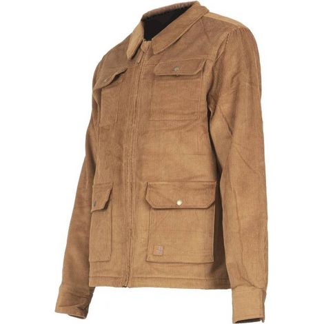 Surchemise de Travail Yoan - Taille XXL - Camel - Résistant et Confortable - D-Work