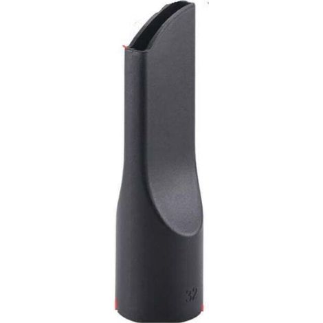 Wet/Dry Vacuum Attachments, 32 Gauge, Black, Short Flat Nose (1/2)