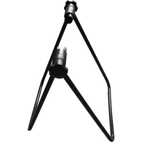 Support vélo métallique U solide, rangement au sol pour bicyclette, support de stationnement réglable (1/5)