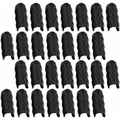 30pcs 32mm Greenhouse Clips, Hose Clamps for Securing Covers to Garden Greenhouses, Films, Plants, INHHUB (1/4)