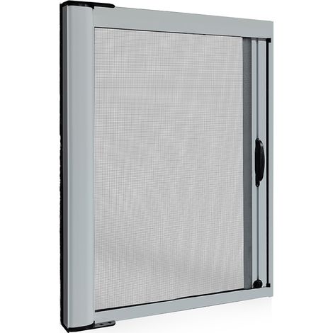 Zanzariere A Rullo Per Finestre Scorrevole Laterale 150x250 Riducibile 9010 Bianco 42mm (1/5)