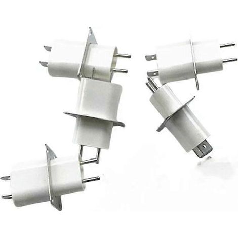 Support de magnétron pour four à micro-ondes avec condensateur à noyau traversant, connecteur de borne de magnétron, pièce de rechange pour réparation, 5 pièces ( ) (1/5)