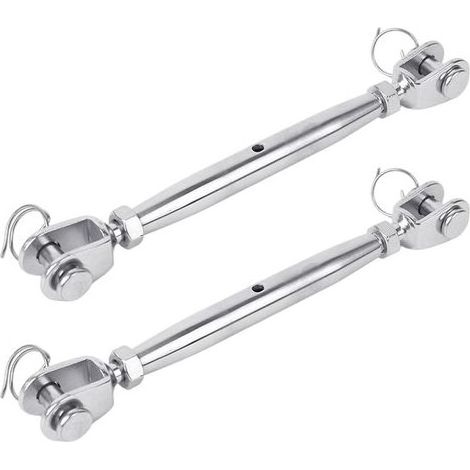 Lot de 2 M5 tendeurs de qualité marine pour une fixation sûre et un corps fermé durable (1/5)