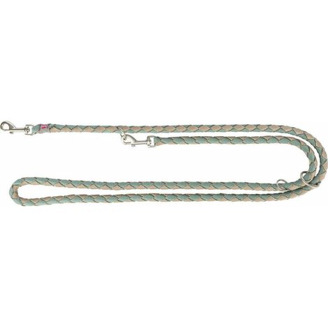 Ramal ajustable para perro Trixie Verde Arena S/M 2 m (1/2)