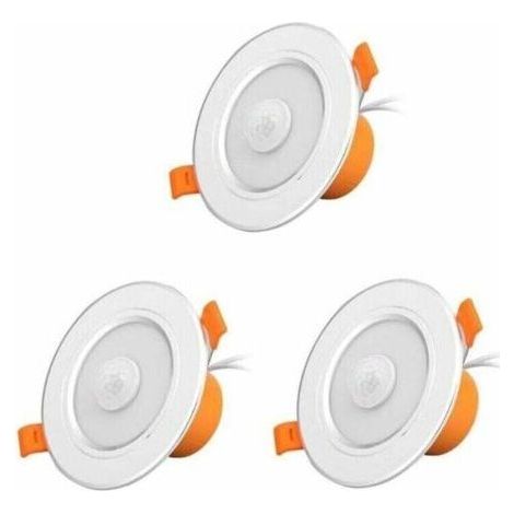 Plafonnier LED avec capteur de mouvement humain , éclairage d'intérieur, idéal pour un Restaurant, une salle de bain 3pcs