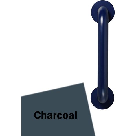 Armitage Shanks Contour 21 Straight Grab Rail 300mm Length - Charcoal (1/2)