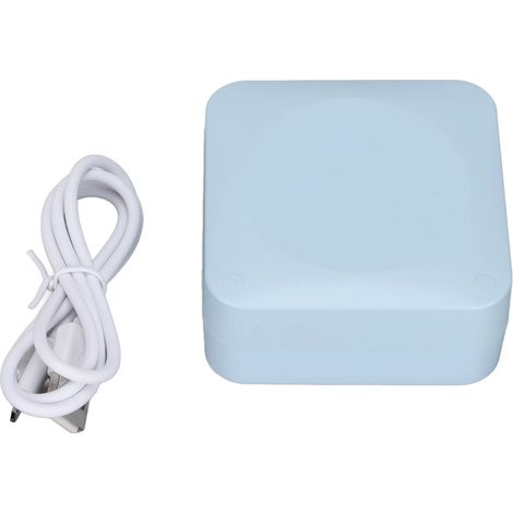 Mini imprimante thermique 200 DPI, papier thermique, design ergonomique, batterie rechargeable, imprimante portable sûre et stable pour la maison et le bureau (bleue)