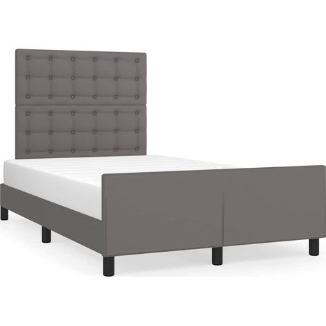 Maison Exclusive - Giroletto con Testiera Crema 120x200 cm in Similpelle (1/5)