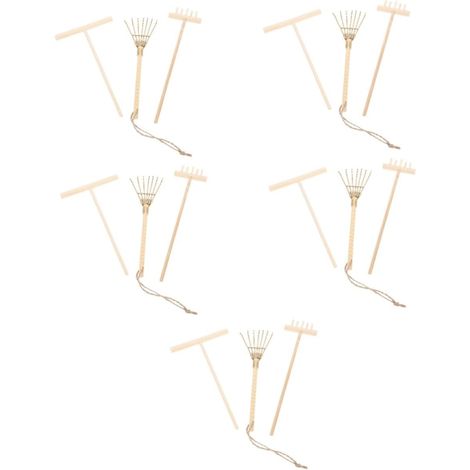 Houes Portatives Manche en Bois en Acier Manganèse Lot de 2 Design Antidérapant et Robuste pour Jardinage Extérieur et Culture des Fleurs (1/5)