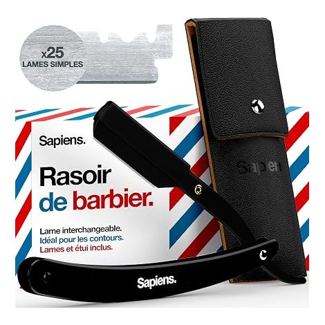 Rasoir Coupe Choux Barbe Homme à Lame Interchangeable (1/5)