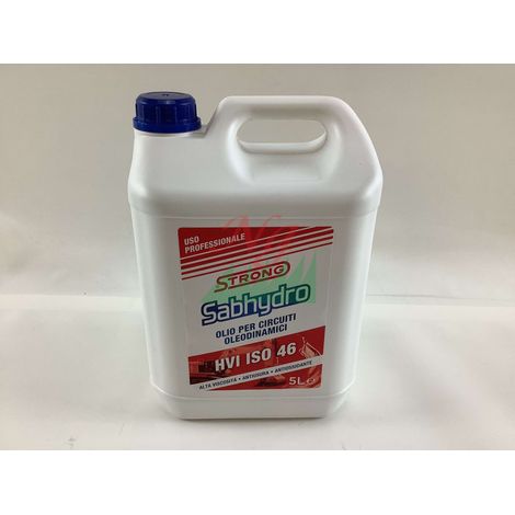 Hydraulikkreislauföl STRONG sabhydro HVI ISO 46 Anti-Verschleiß-Schmiermittel 5Liter