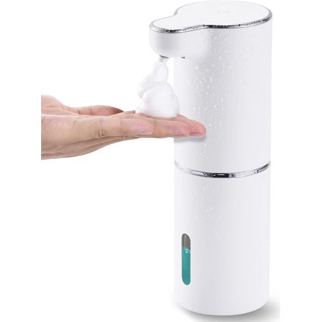 Automatischer Seifenspender, 300 ml Seifen- und Lotionspender, berührungsloser Lotionspender mit Infrarotsensor, Tropfschutz
