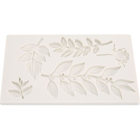 Moule à gâteau en silicone motif branche fleur liane pour pâtisserie DIY chocolat fondant décoration moule à pâtisserie (1/5)