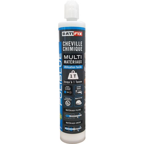 Scellement chimique polyester poliblue- 300ml - 2 can - cr