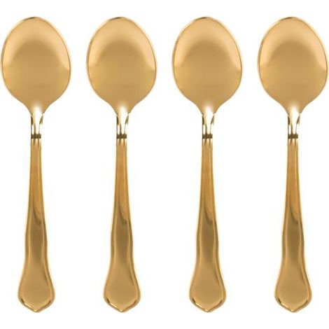 Bialetti Line Pure Gold (Set de 4 Teelöffel)