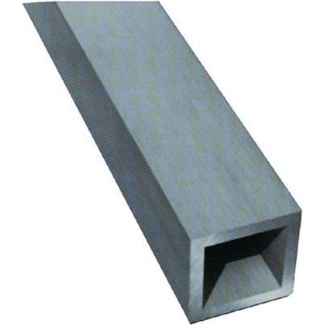 Tubo Quadro Alluminio Argento Barre Mt. 2 Mm.20X1,3 Cf.10Pz