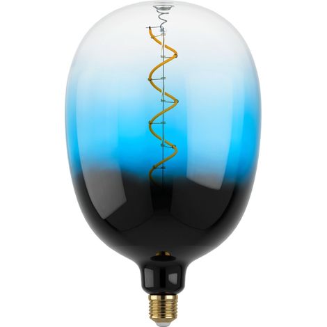 Grosse ampoule LED E27 filament spirale, lampe décorative à intensité (1/3)