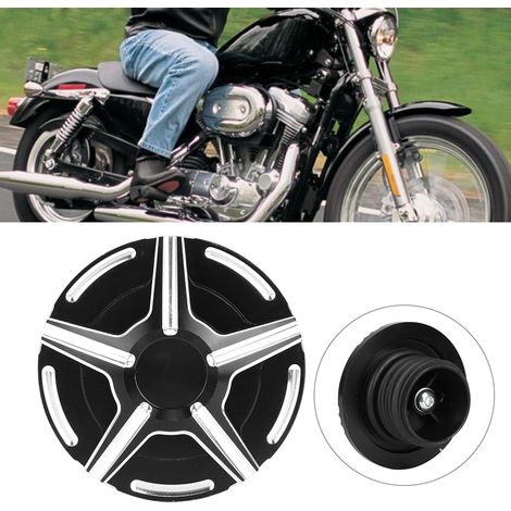 Bouchon de réservoir d'essence/d'huile pour moto, style rétro étoile à cinq branches, compatible avec XL883 1200 (1/4)