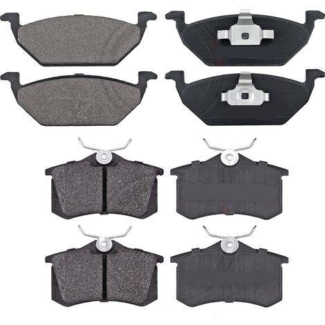 KIT PASTIGLIE FRENO ANTERIORI E POSTERIORI compatibile con VW GOLF VIII VARIANT (CG5) / PASTIGLIE FRENANTI AUTO OEM P 85 126,P 85 189 / SOSTITUZIONE DIRETTA / BASSA POLVERE / SILENZIOSO (1/4)