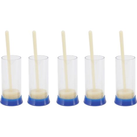 Lot de 5 cages de marquage pour reines abeilles, souples, sûres et légères. Idéales pour marquer les pots de fleurs au jardin. - AquaForge (1/5)