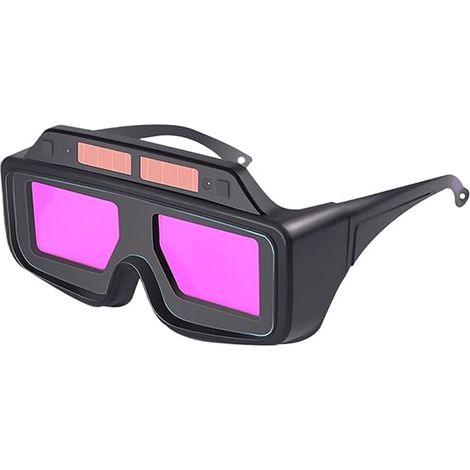 Lunettes de soudage enveloppantes et anti-rayures, avec protection UV intégrée et teinte réglable — Lunettes de protection oculaire (1/5)