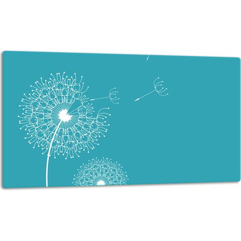Tagliere in vetro 52x30 con decorazioni floreali (1/5)