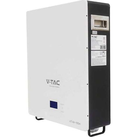 V-Tac Batteria BMS LiFePO4 51.2V 100Ah 5.12kWh per Inverter Impianto Fotovoltaico (1/5)