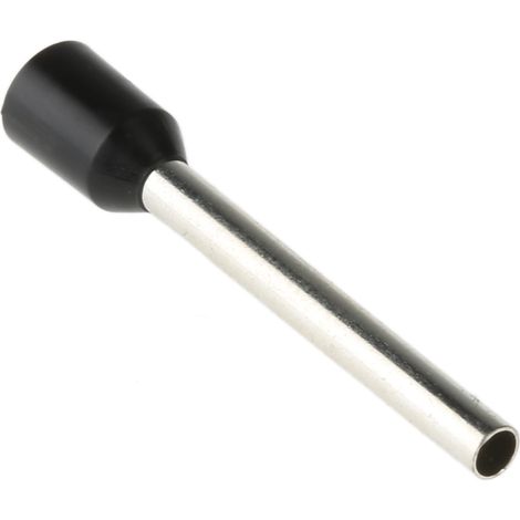 Embout à sertir 1.5mm², Noir, longueur 18mm (1/3)