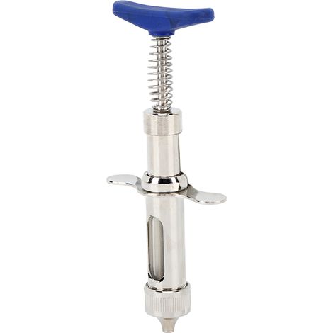 Seringue de vaccination contre la varicelle de type 132 de 2 ml, inoculateur réutilisable en acier inoxydable, pour animaux uniquement (1/5)