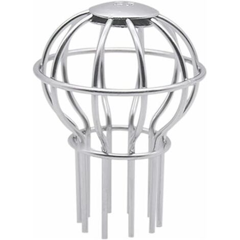 iltres pour gouttière, Fuite GouttièRe Garde Filtre, La protection des ballons en fil de fer pour tuyau de gouttière arrête le blocage des feuilles de boue de mousse.Gu.B/bon (1/5)