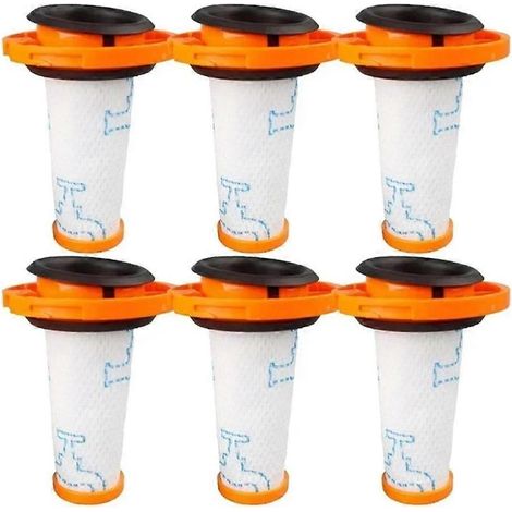 Lot de 6 filtres lavables de rechange ZR009014 pour aspirateur sans fil Rowenta X-Force Flex 12.60, 13.60, 14.80 et 16.60 (1/5)