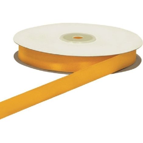 ETM Nastro Doppio Raso 10 Mm 50 Mt Giallo Arancione